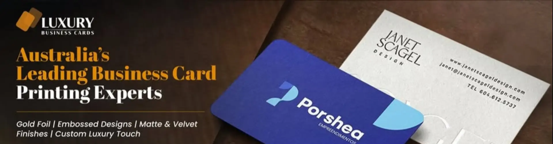 Luxury Business Cards Australia cover